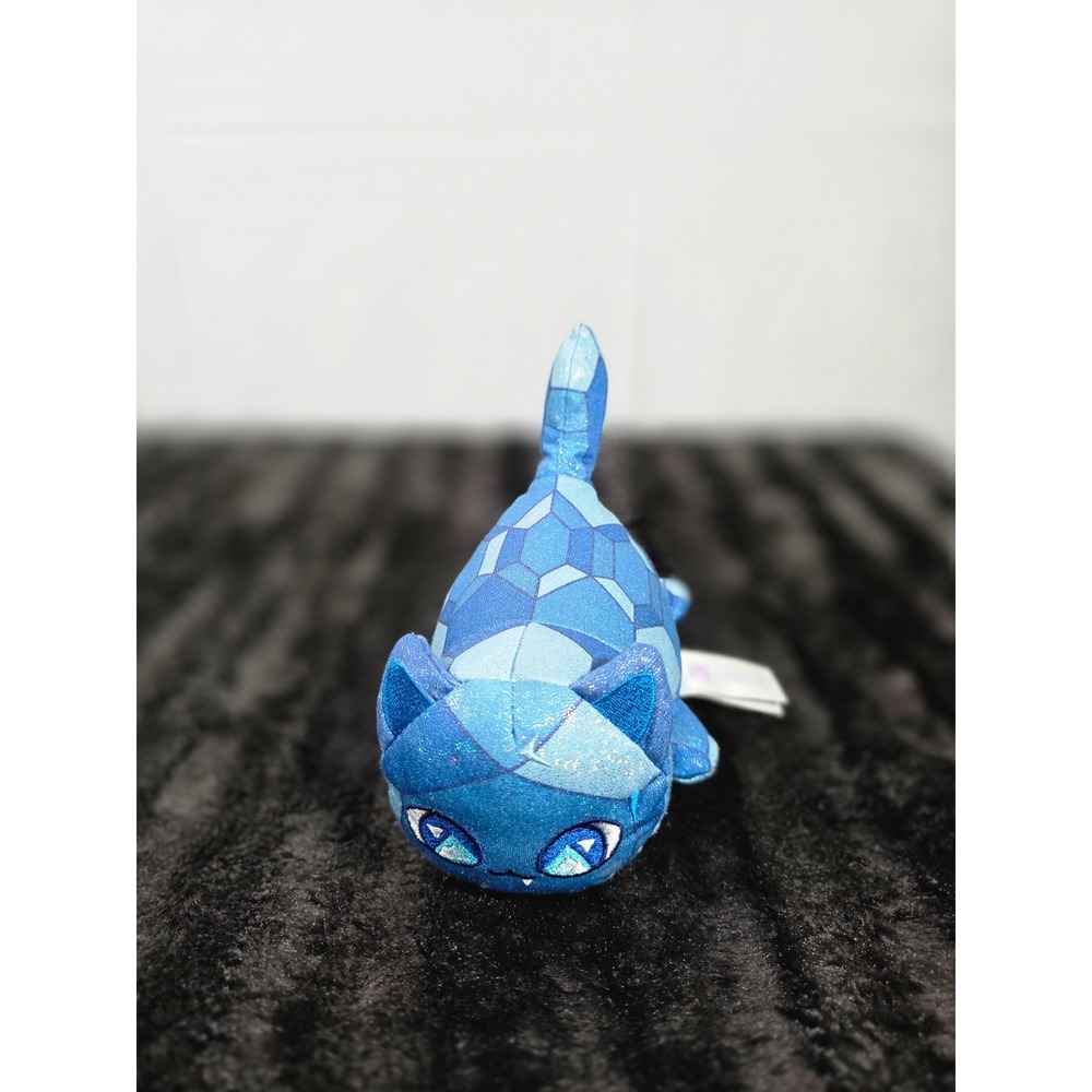 Aphmau MeeMeows Mystery Plush Celestial Collection Diamond Cat Blue Glitter